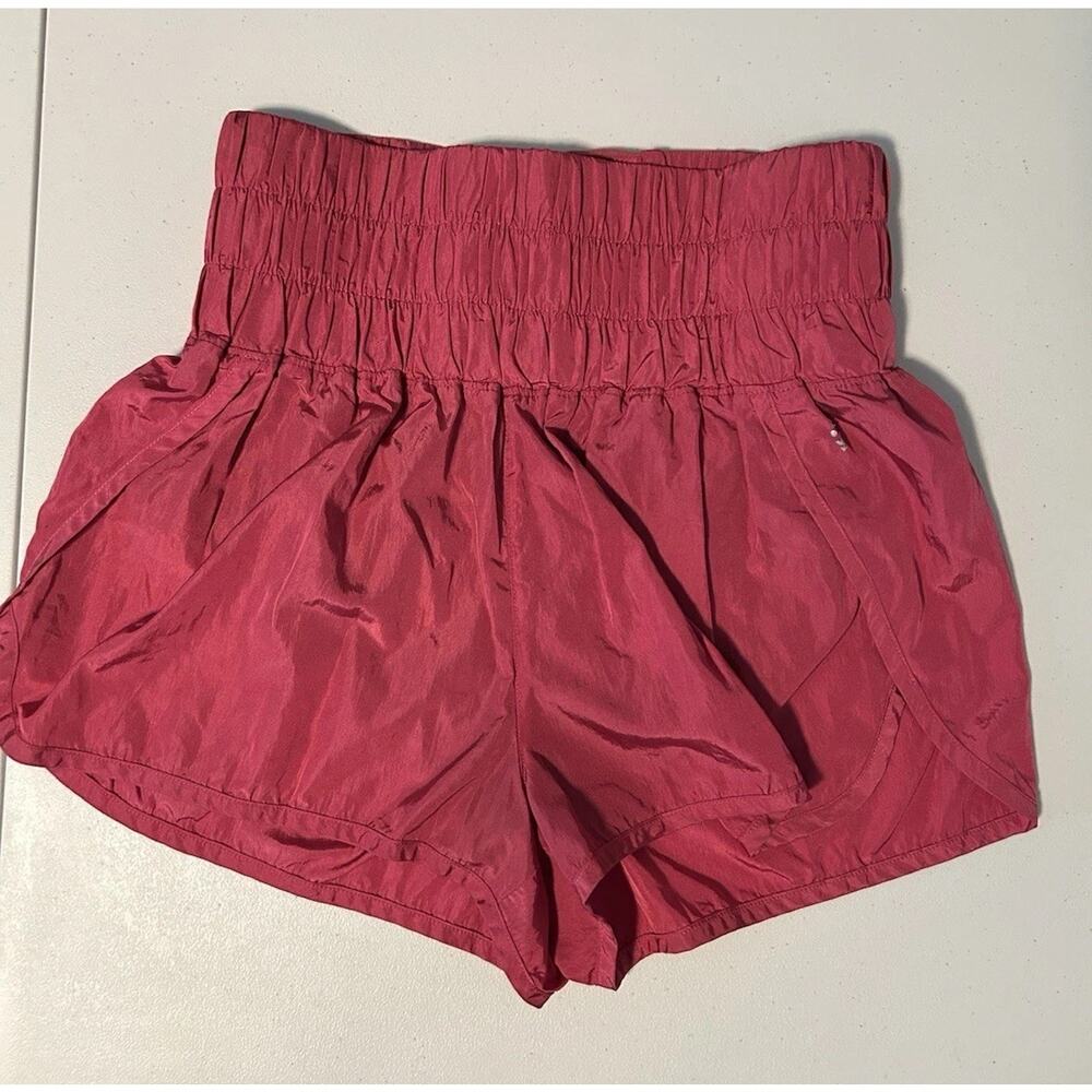 Free People FP Movement The Way Home Running Short High Rise Pink Women Size M